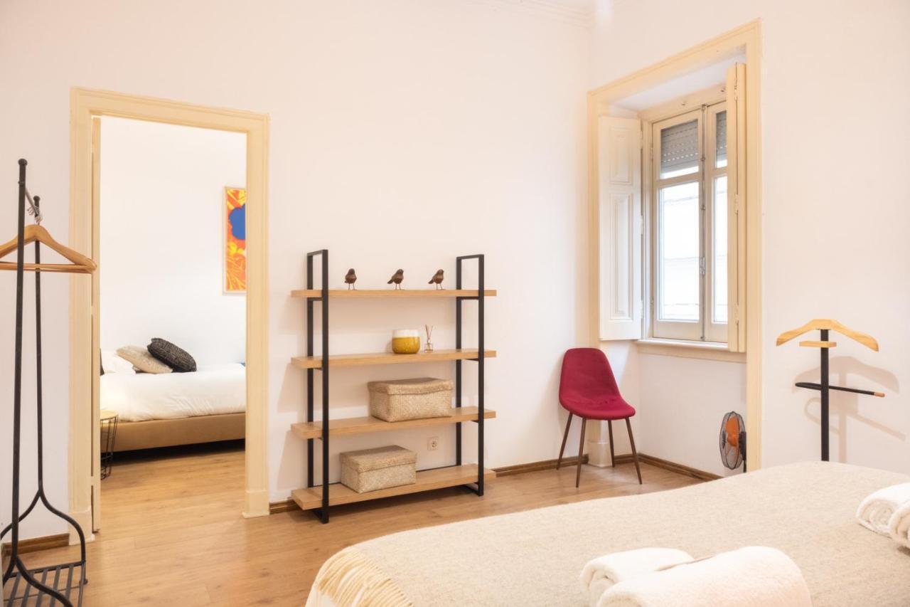 Central Apartment With Terrace By Lovelystay Lisboa Kültér fotó